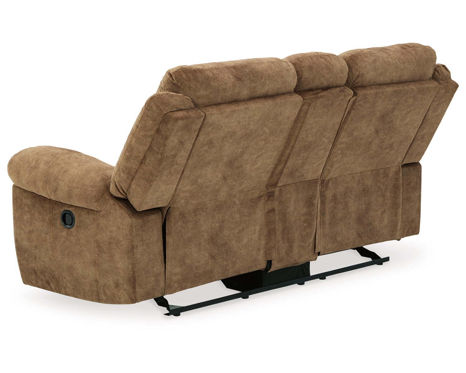 Huddle-Up Glider Reclining Loveseat with Console