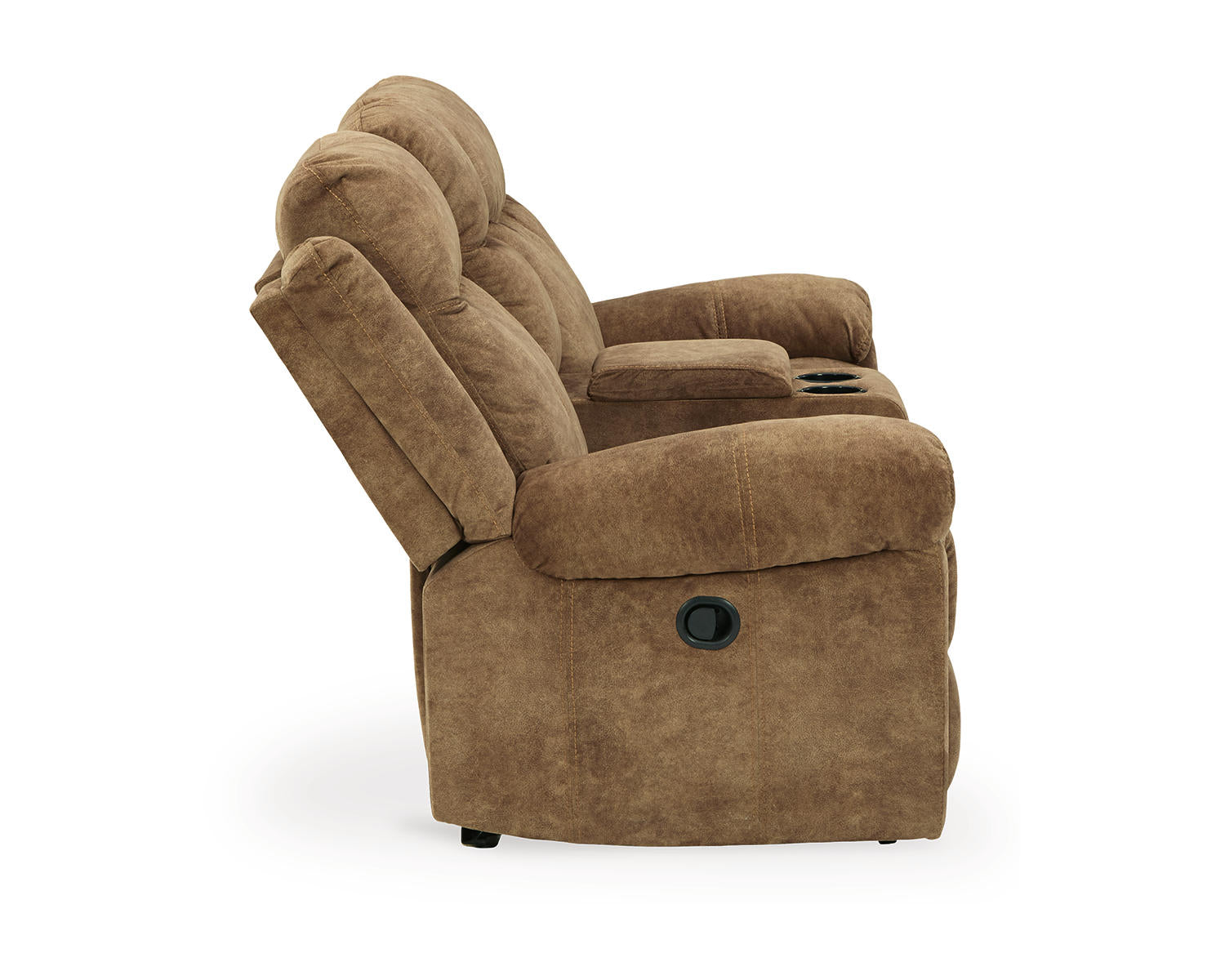 Huddle-Up Glider Reclining Loveseat with Console
