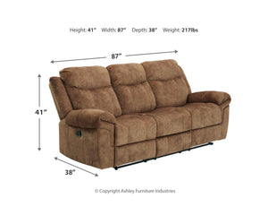 Sofá reclinable Huddle-Up con mesa abatible