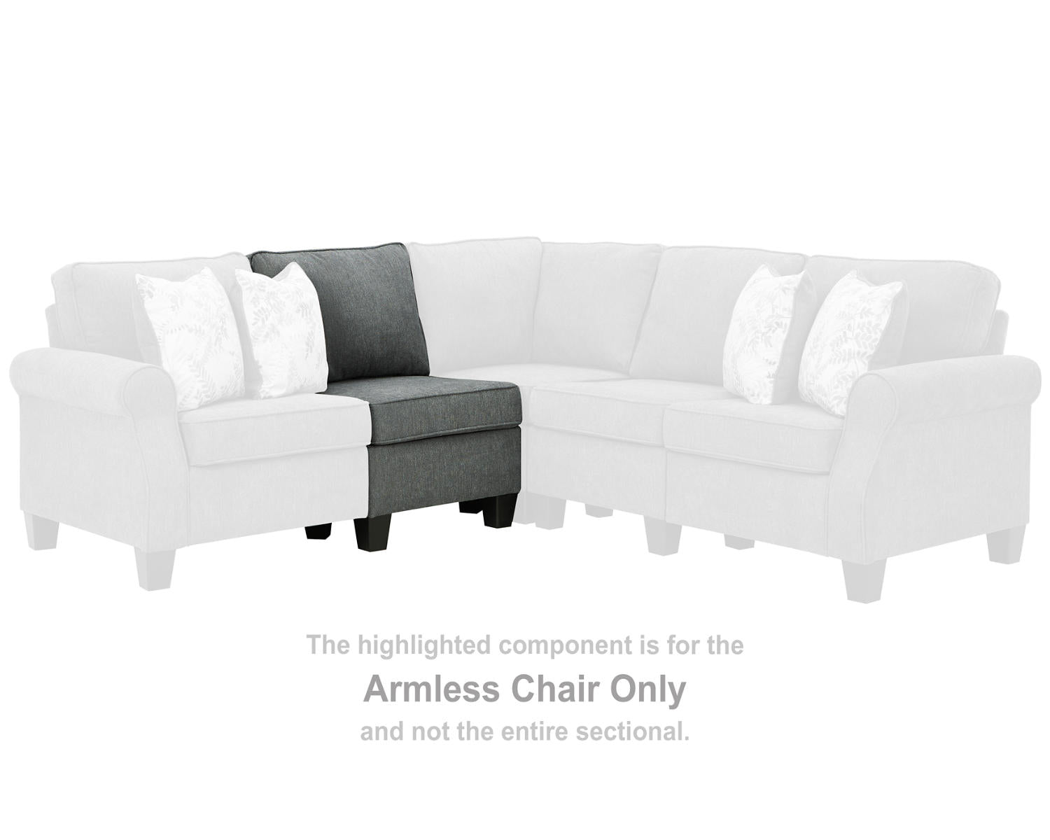 Alessio Armless Chair