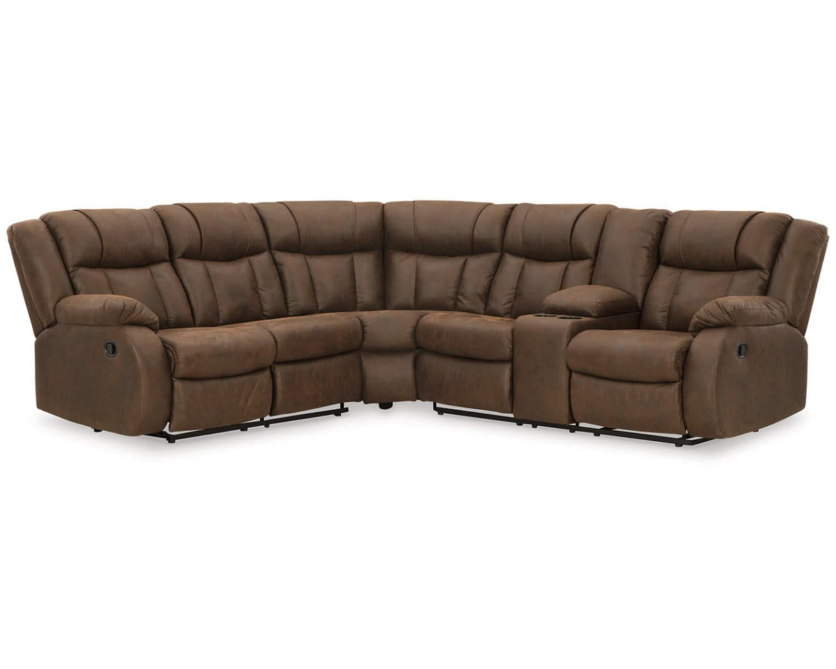 Seccional reclinable de 2 piezas Trail Boys