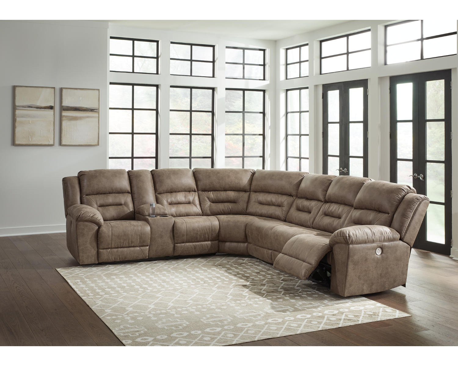 Ravenel 4-Piece Power Reclining Sectional