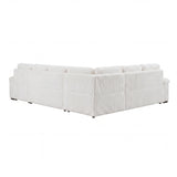Ridge Collection 3-Piece Sectional with Pull-out Bed, Right Side Chaise and Hidden Storage