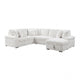 Ridge Collection 3-Piece Sectional with Pull-out Bed, Right Side Chaise and Hidden Storage