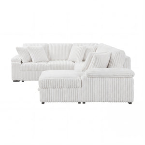 Ridge Collection 3-Piece Sectional with Pull-out Bed, Right Side Chaise and Hidden Storage