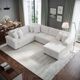 Ridge Collection 3-Piece Sectional with Pull-out Bed, Right Side Chaise and Hidden Storage