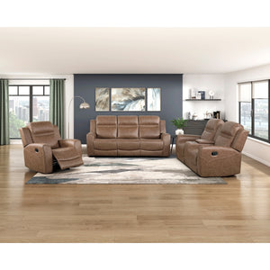 Hearth Collection Double Reclining Sofa