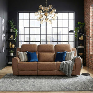 Hearth Collection Double Reclining Sofa