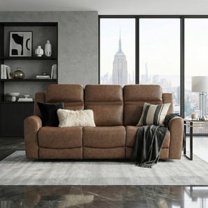 Hearth Collection Double Reclining Sofa