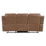 Hearth Collection Double Reclining Sofa