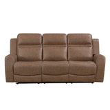 Hearth Collection Double Reclining Sofa