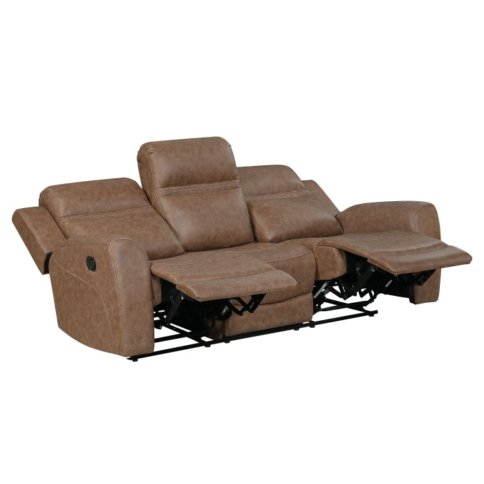 Hearth Collection Double Reclining Sofa