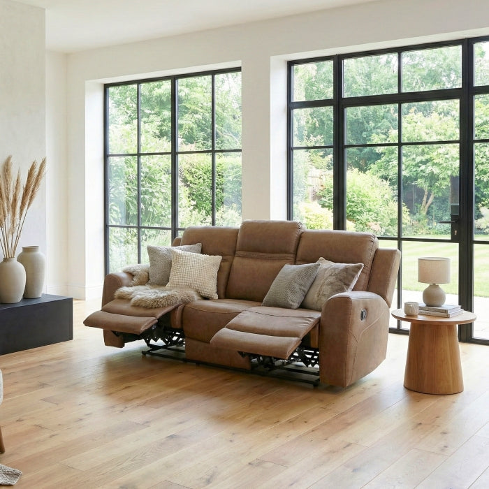 Hearth Collection Double Reclining Sofa