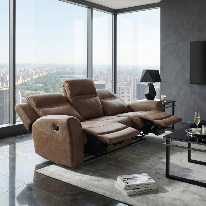 Hearth Collection Double Reclining Sofa