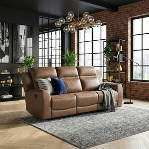 Hearth Collection Double Reclining Sofa