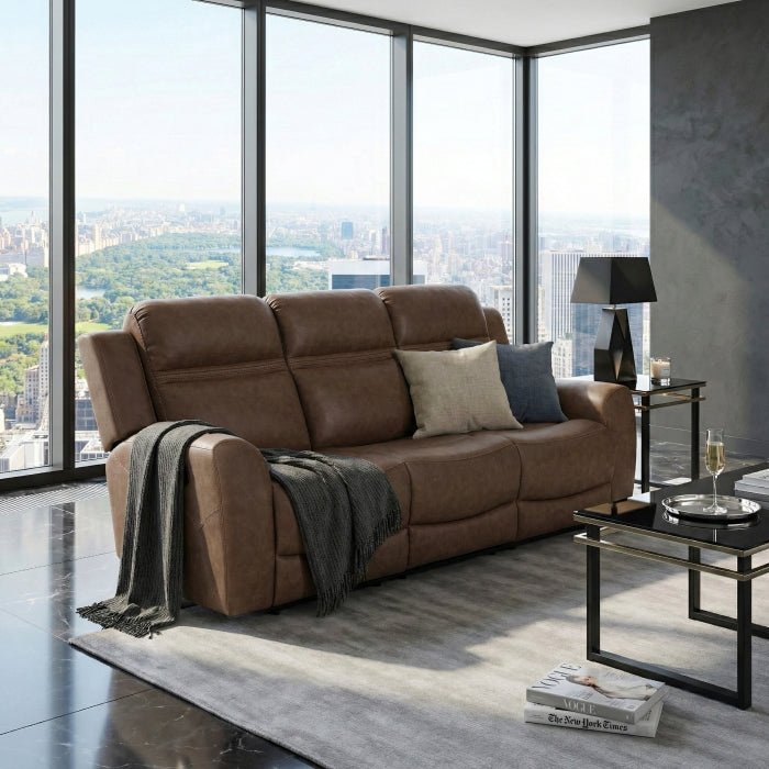 Hearth Collection Double Reclining Sofa