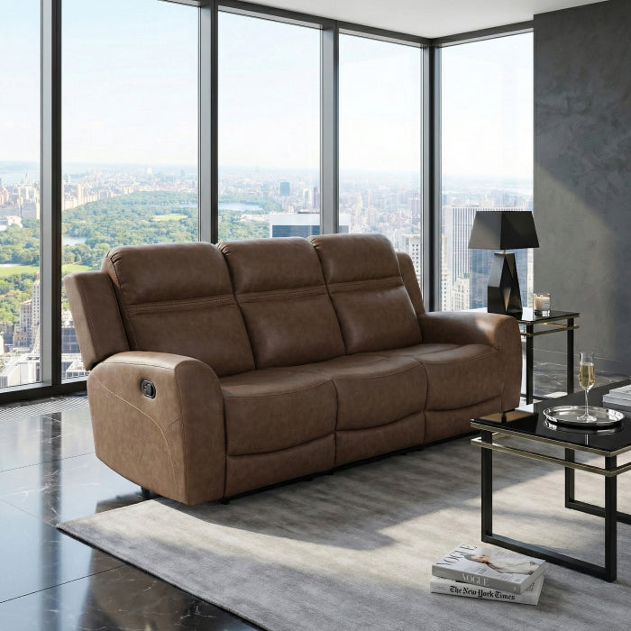 Hearth Collection Double Reclining Sofa