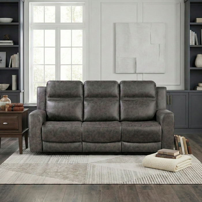 Hearth Collection Double Reclining Sofa