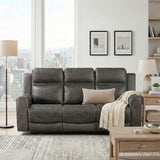 Hearth Collection Double Reclining Sofa