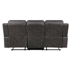 Hearth Collection Double Reclining Sofa