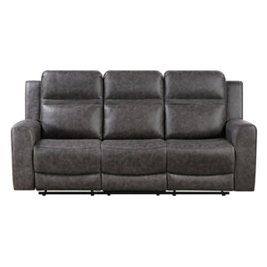 Hearth Collection Double Reclining Sofa