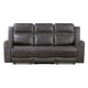 Hearth Collection Double Reclining Sofa
