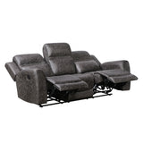 Hearth Collection Double Reclining Sofa