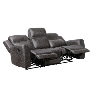 Hearth Collection Double Reclining Sofa