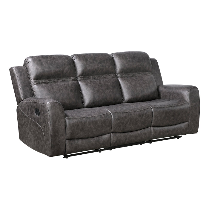 Hearth Collection Double Reclining Sofa