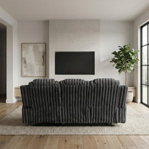 Phyllis Collection Double Reclining Sofa with Cup Holders