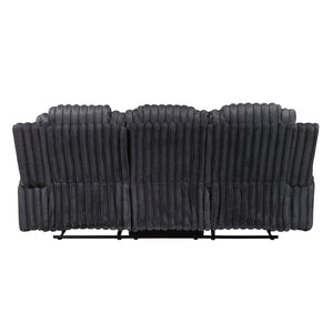 Phyllis Collection Double Reclining Sofa with Cup Holders