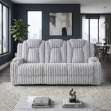 Phyllis Collection Double Reclining Sofa with Cup Holders