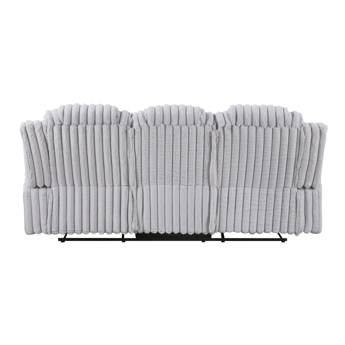 Phyllis Collection Double Reclining Sofa with Cup Holders
