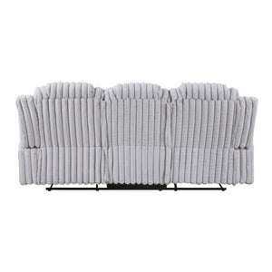 Phyllis Collection Double Reclining Sofa with Cup Holders