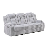 Phyllis Collection Double Reclining Sofa with Cup Holders