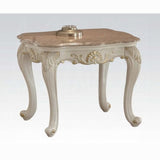 Mesa auxiliar Chantelle con tablero de mármol