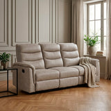 Metric Collection Double Reclining Sofa with Drop-down Cup Holders