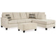 Abinger 2-Piece Sectional with Chaise and Ottoman