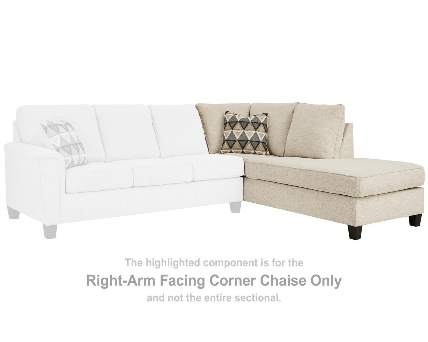Abinger Right-Arm Facing Corner Chaise