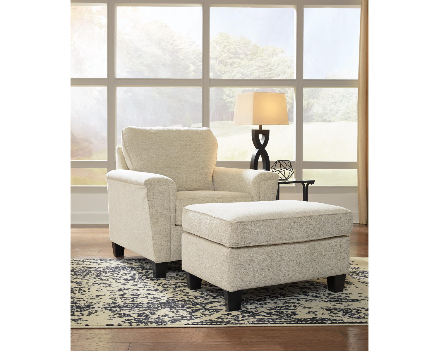 Abinger Chair and Ottoman