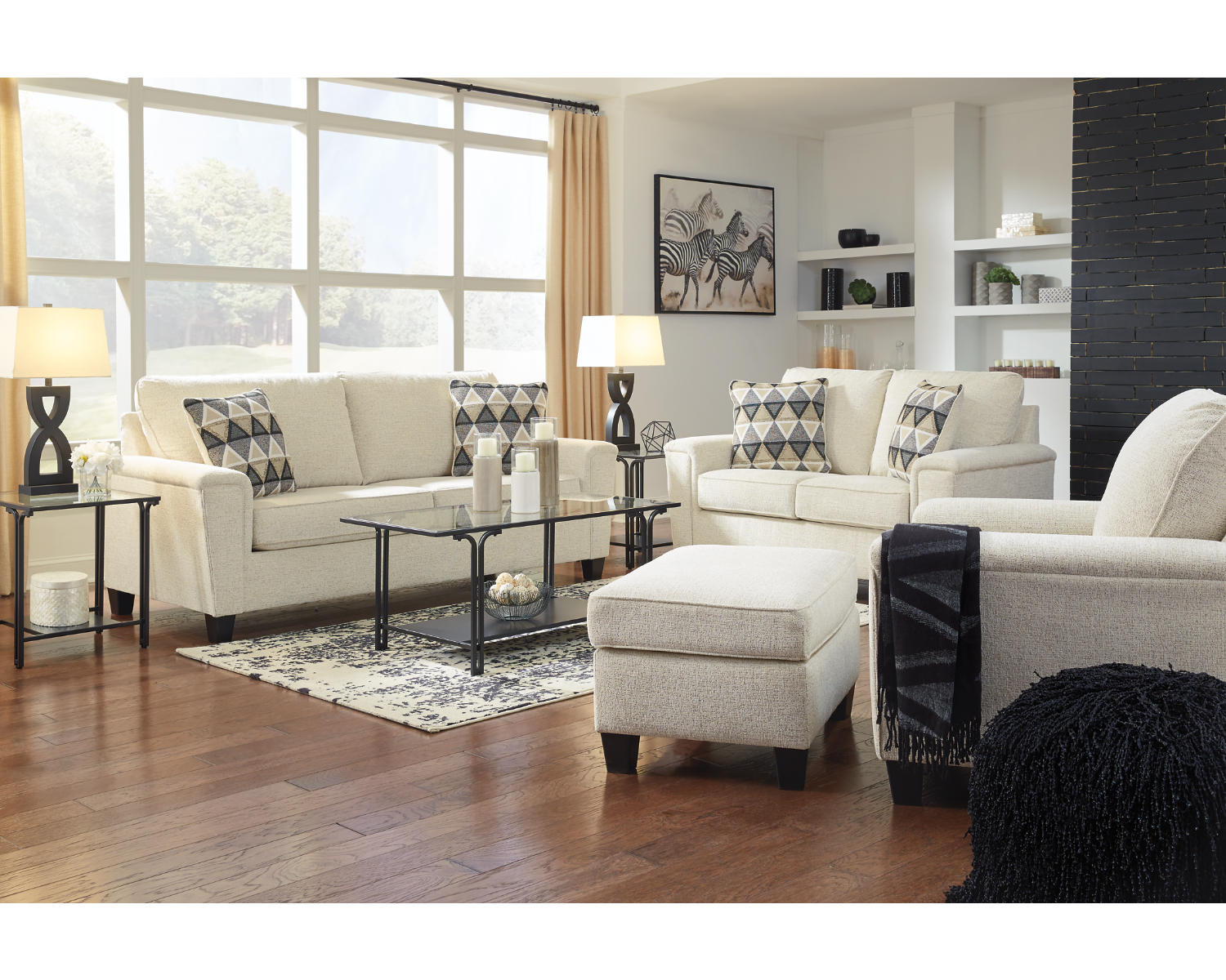 Abinger Sofa, Loveseat, Chair and Ottoman