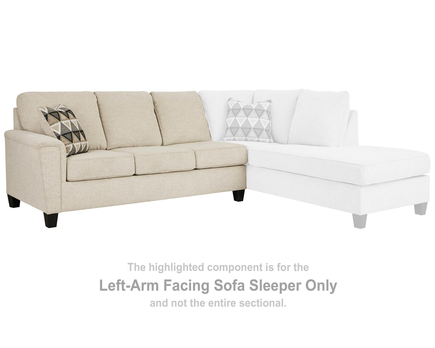 Abinger Left-Arm Facing Sofa Sleeper