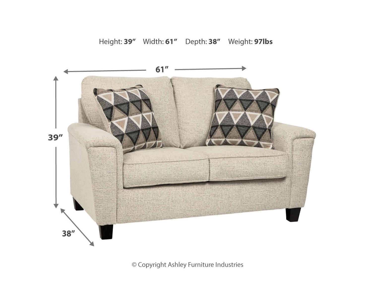 Abinger Loveseat and Chair
