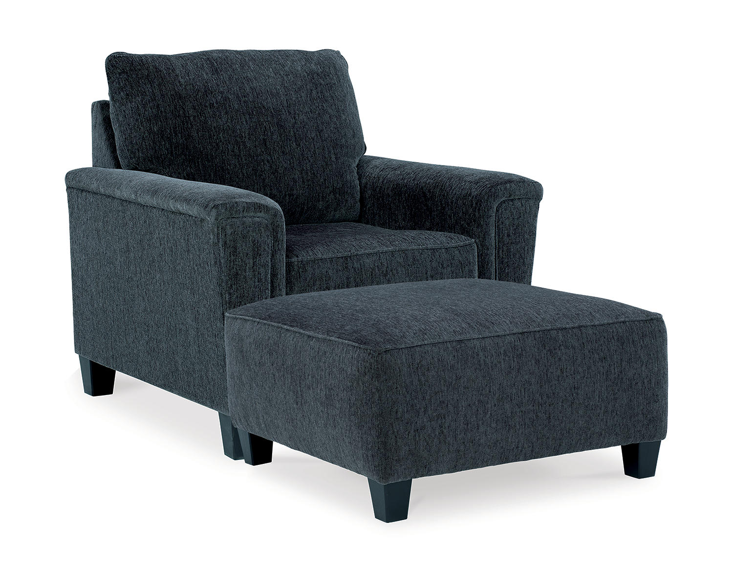 Abinger Chair and Oversized Ottoman
