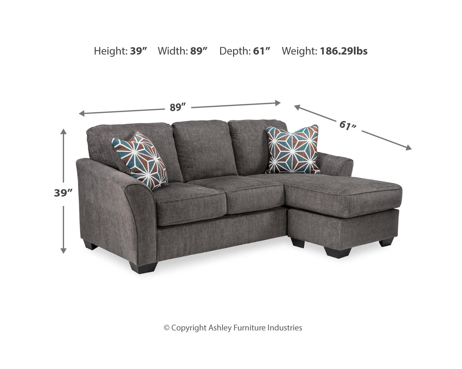 Brise Sofa Chaise and Chair