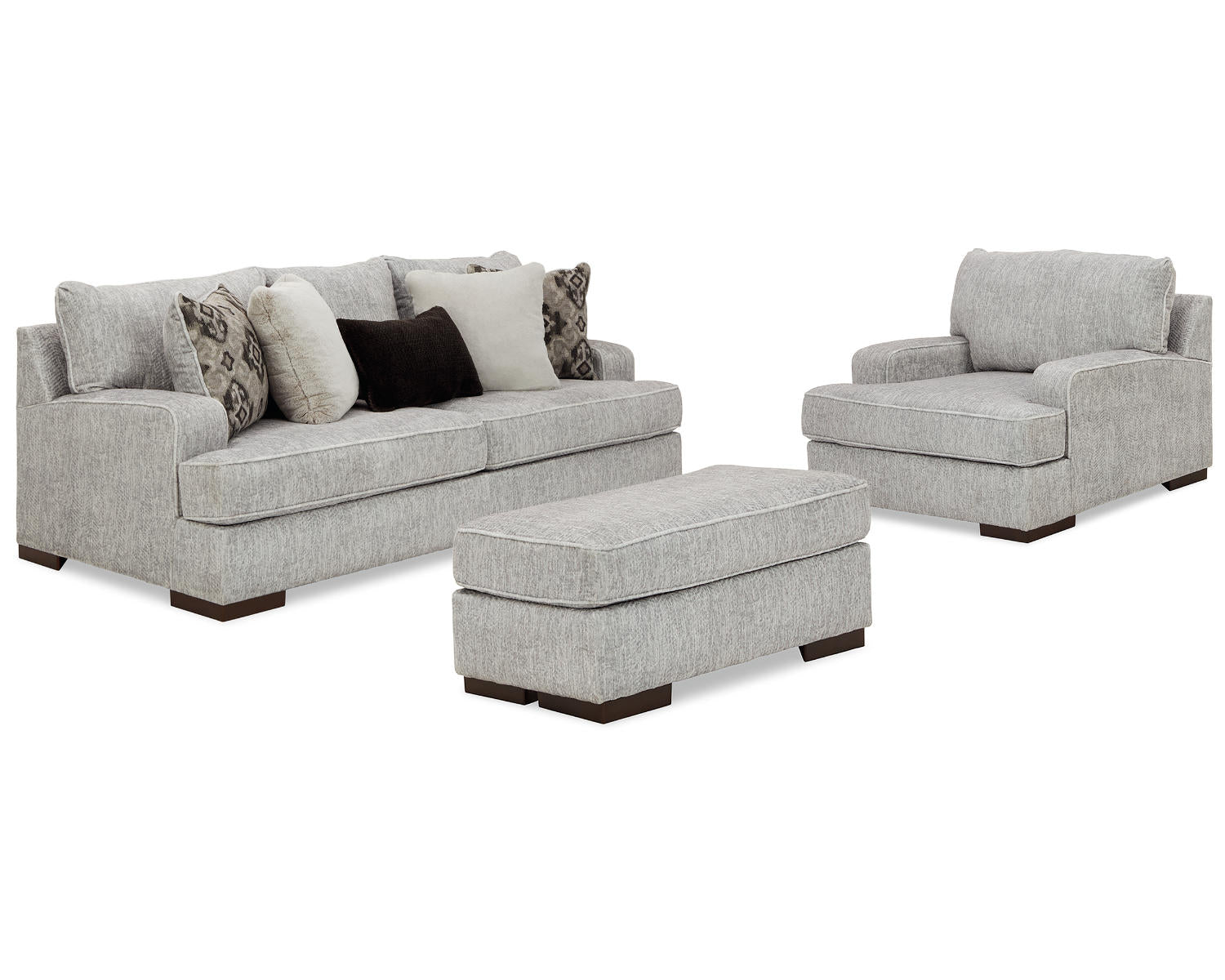Mercado Sofa, Oversized Chair and Ottoman