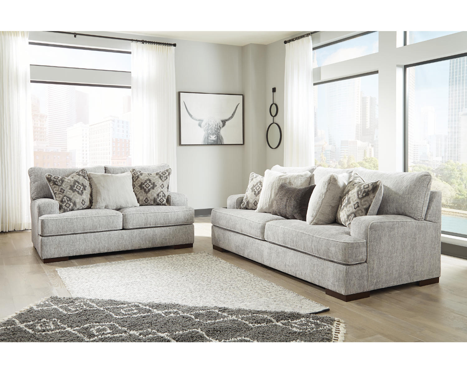 Mercado Sofa and Loveseat