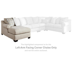 Chaise esquinero con brazo izquierdo Ingleside