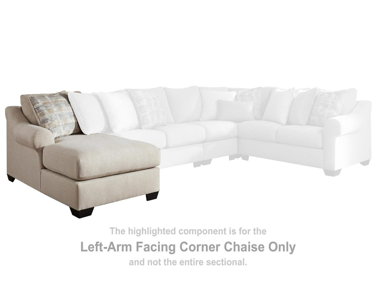 Chaise esquinero con brazo izquierdo Ingleside