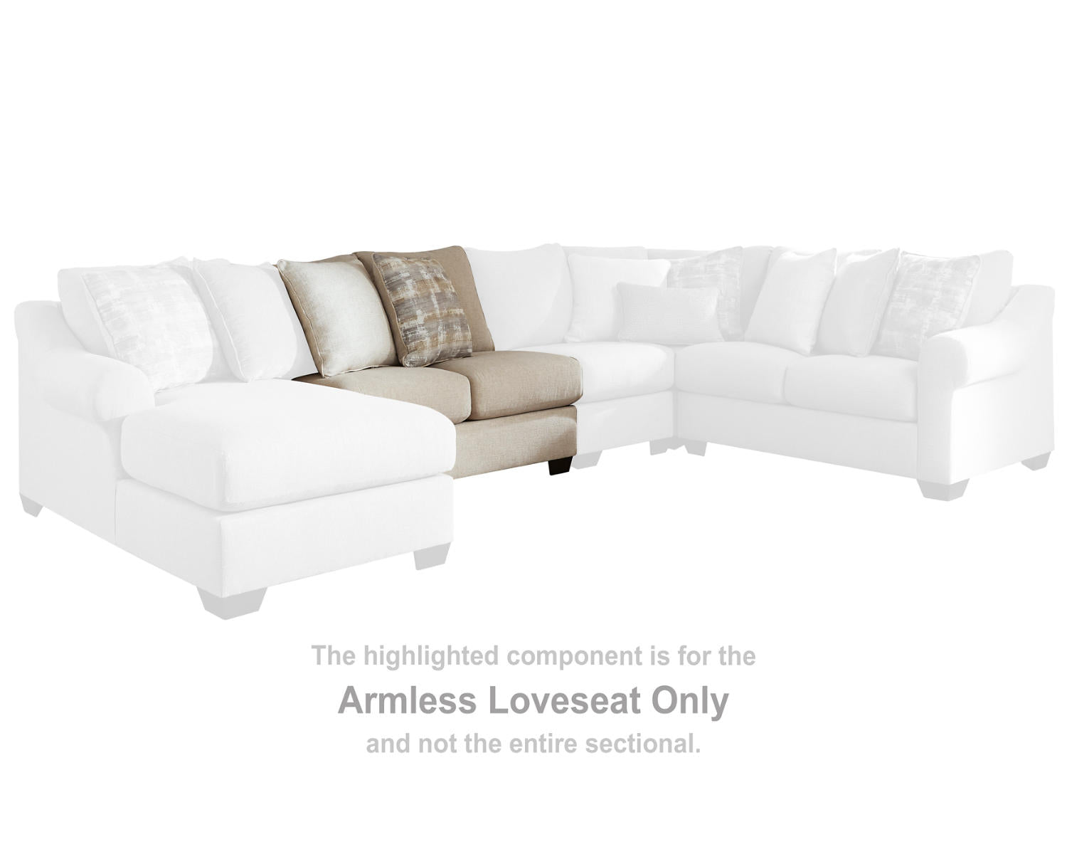 Ingleside Armless Loveseat